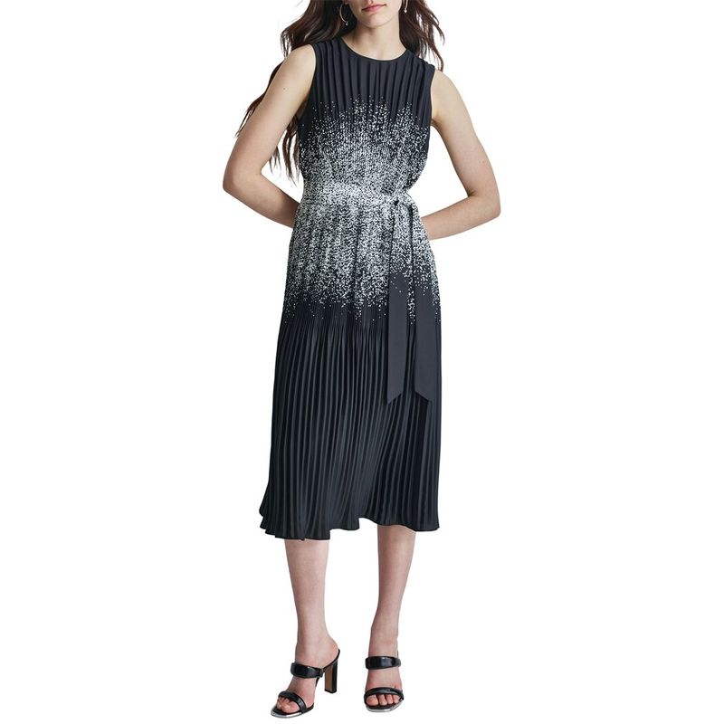 Dkny Womens Midi Dress, Black